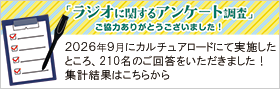ラジオに関するアンケート調査結果